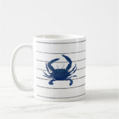 Blauwe krab Mok kustkoffie (Links)