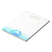 Blauwe krab notitieblok (Linkerzijde)