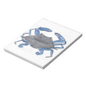Blauwe krab notitieblok (Linkerzijde)