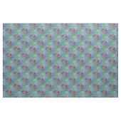 Blauwe krab Ocean Seascape Stof (Fat Quarter)