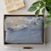Blauwe Krab op Strand Tissuepapier (Geschenk)