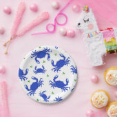 Blauwe krab papieren Borden Papieren Bordje (Feest)