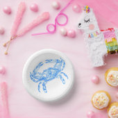 blauwe krab papieren kommen (Feest)