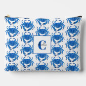Blauwe Krab Patroon Etui (Voorkant)