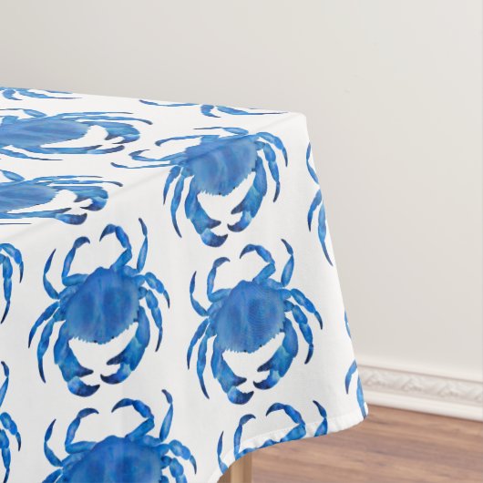 Blauwe Krab Patroon Tafelkleed (Voorbeeld)