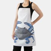 Blauwe krab schort (Insitu)