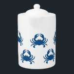 Blauwe krab theepot<br><div class="desc">Blauwe krab</div>