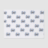 Blauwe krab tissuepapier (Voorkant)