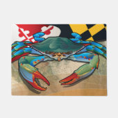 Blauwe krab van Maryland Deurmat (Voorkant)
