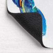 Blauwe krab zee levensillustratie, kust, school muismat (Hoek)