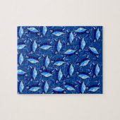 Blauwe krabben Jigzaag Puzzle Daisy Legpuzzel (Horizontaal)