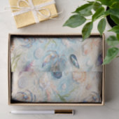 Blauwe Krabben & Schelpen Kust Tissuepapier (Geschenk)