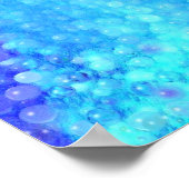 Blauwe kracht poster (Hoek)