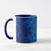 Blauwe kralen mok (Links)