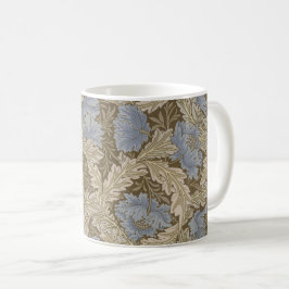 Blauwe krans patroon (door William Morris) Koffiemok