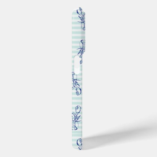 blauwe kreeft Case-Mate iPhone case (Achterkant / Rechts)