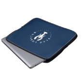 Blauwe Kreeft Marine Laptop/iPad hoes (Voorkant onderkant)