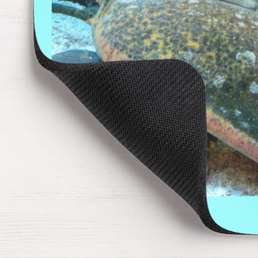 blauwe kreeft muismat (Hoek)