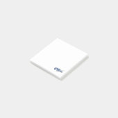Blauwe Kreeft Retro Vintage Afbeelding Post-it® Notes (Schuin)