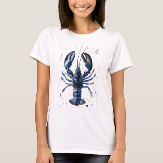 Blauwe kreeft, t-shirt