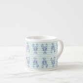 Blauwe Kreeften Espresso Kop (Voorkant rechts)