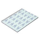 Blauwe Kreeften Notitieboek (Linkerzijde)