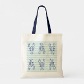 Blauwe Kreeften Tote Bag (Achterkant)