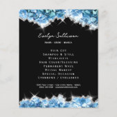 Blauwe kristallen flyer (Voorkant)