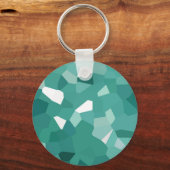 Blauwe kristallen sleutelhanger (Voorkant)