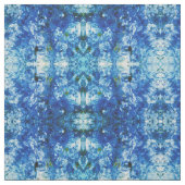 Blauwe kristallen stof (Swatch)