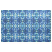 Blauwe kristallen stof (Fat Quarter)