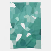 Blauwe kristallen theedoek (Verticaal)