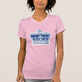 Blauwe kroon t-shirt (Voorkant)