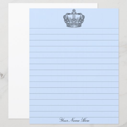 Blauwe kroonbakkerij (Voorkant / Achterkant)