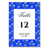 Blauwe kruiden kaart (Voorkant)