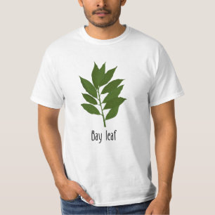 Blauwe kruiden t-shirt