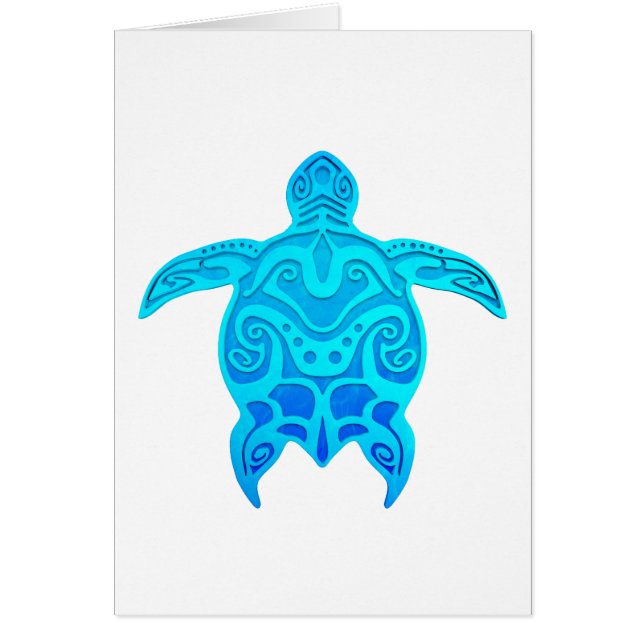 Blauwe kruidenschildpad (Voorkant)