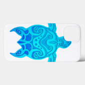 Blauwe kruidenschildpad Case-Mate iPhone case (Achterkant (horizontaal))