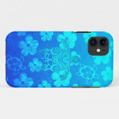 Blauwe kruidenschildpad Case-Mate iPhone case (Achterkant (horizontaal))