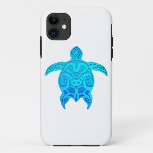Blauwe kruidenschildpad Case-Mate iPhone case (Achterkant)