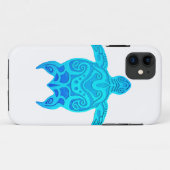 Blauwe kruidenschildpad Case-Mate iPhone case (Achterkant (horizontaal))