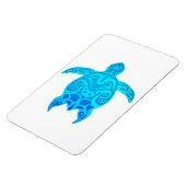 Blauwe kruidenschildpad magneet (Linkerzijde)