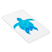 Blauwe kruidenschildpad magneet (Rechterzijde)
