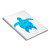 Blauwe kruidenschildpad notitieboek (Rechterzijde)