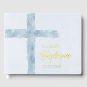 Blauwe Kruis doop Gastenboek (Voorkant)