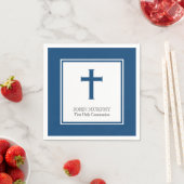 Blauwe Kruis, Eerste Heilige Communie Servetten (Insitu)