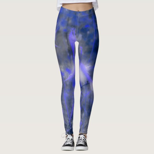 Blauwe kuikens van Natuur Leggings (Voorkant)