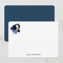 Blauwe kust bloemige Japandi alle gelegenheden bla