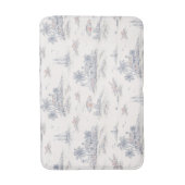 Blauwe Kust Franse Toile Badmat (Voorkant Verticaal)