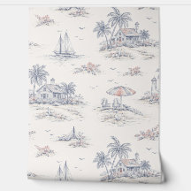 Blauwe Kust Franse Toile